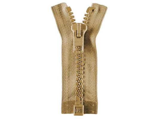 Reißverschluss Opti 50 cm Khaki