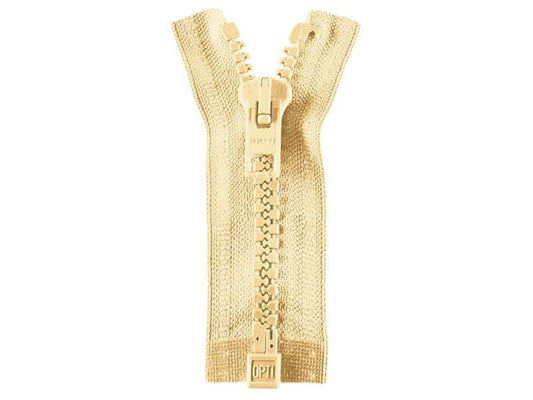 Reißverschluss Opti 55 cm Hellgelb