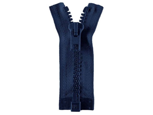 Reißverschluss Opti 75 cm Dunkelblau