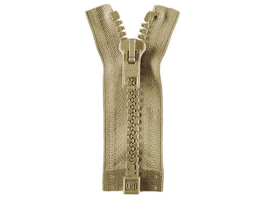 Reißverschluss Opti 80 cm Khaki