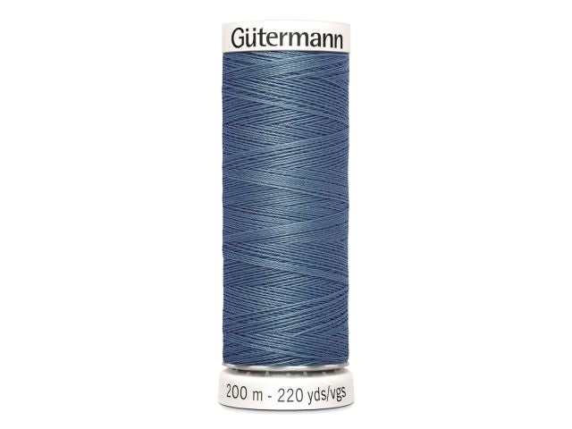 Gütermann Allesnäher 200 m Rauchblau Medium 76