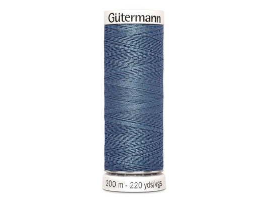Gütermann Allesnäher 200 m Rauchblau Medium 76