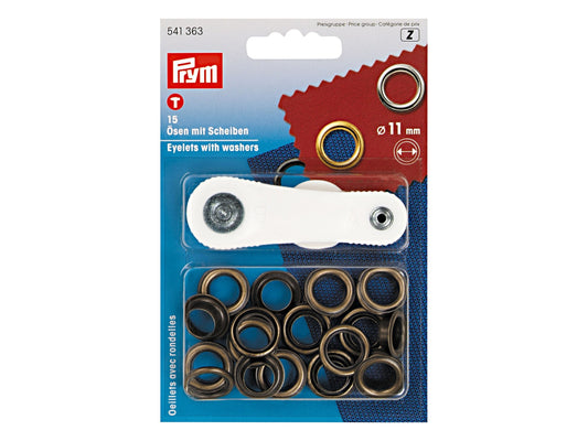 Prym Ösen und Scheiben 11 mm