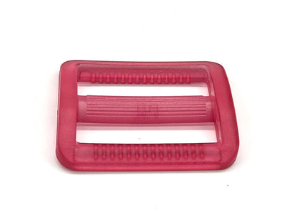 Leiterschnalle 40 mm Candy Rot