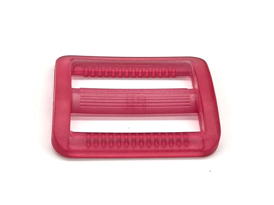 Leiterschnalle 40 mm Candy Rot