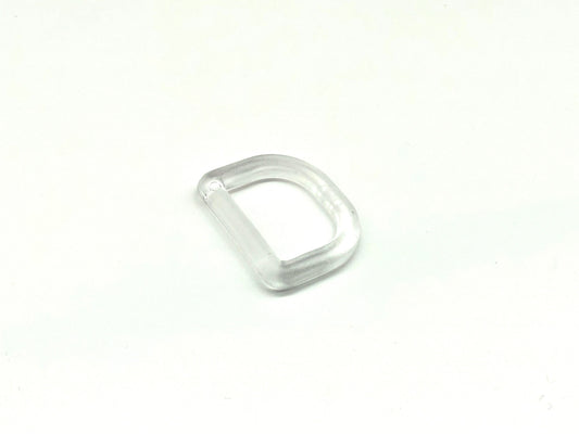 D-Ring 25 mm Transparent Kunststoff