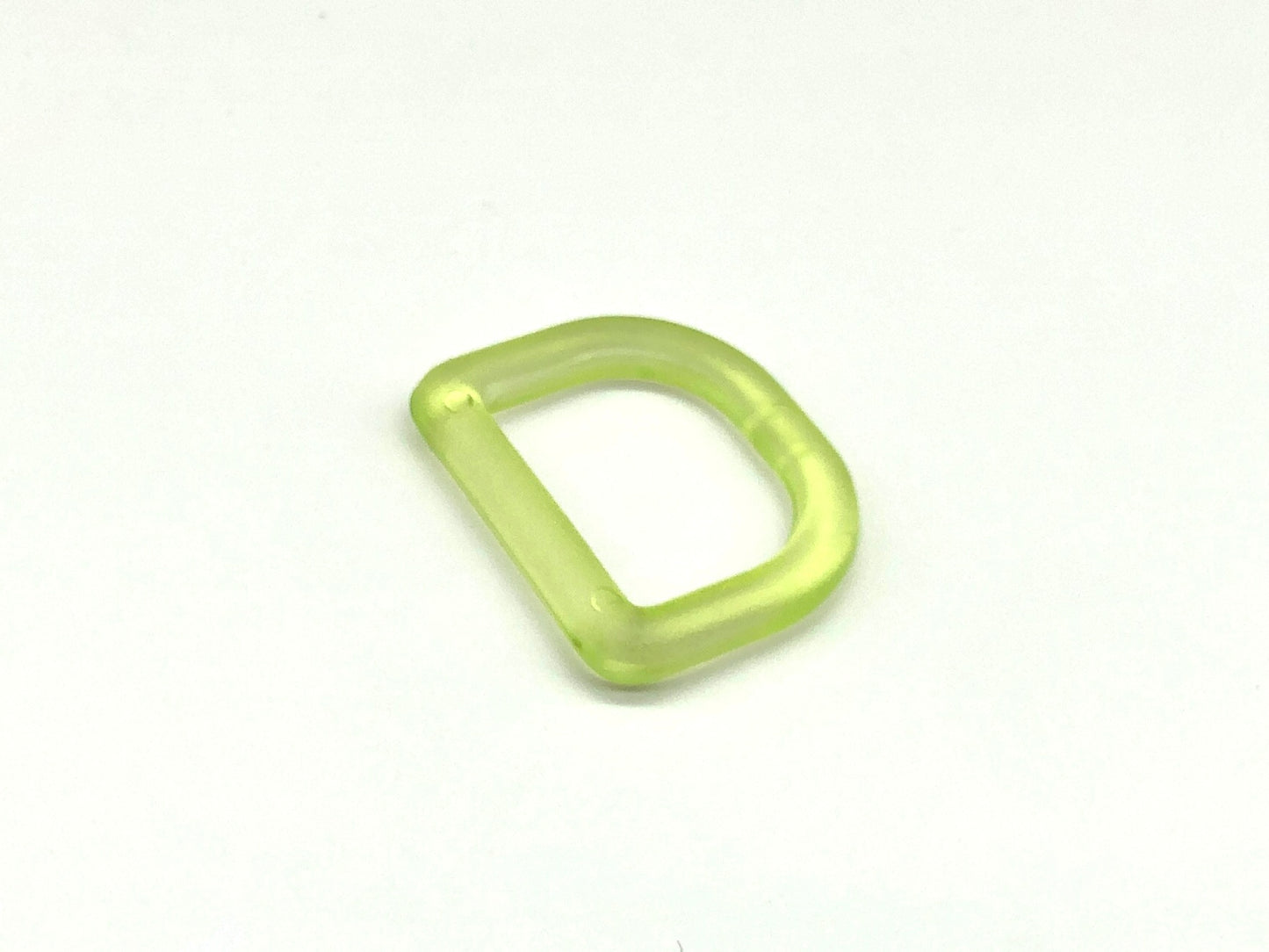 D-Ring 25 mm Candy Rot Kunststoff