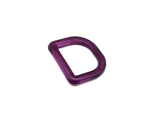 D-Ring 25 mm Violett Kunststoff