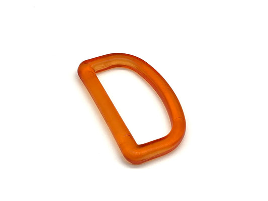 D-Ring 40 mm Orange Kunststoff