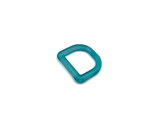 D-Ring 25 mm Blau Kunststoff