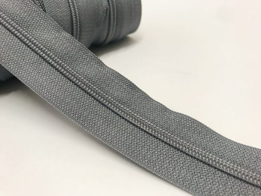 Endlosreißverschluss Grau 269