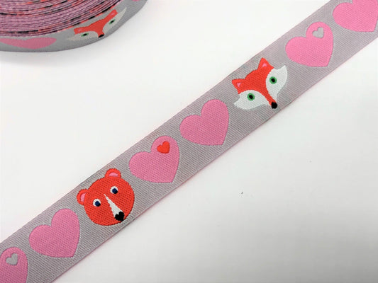 Webband by Graziela Bär Herz Fuchs