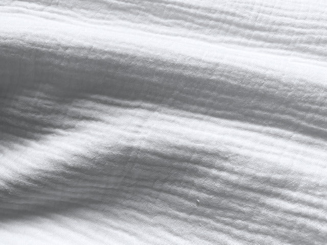 Musselin/Gauze Uni Weiß