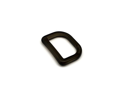 D-Ring 30 mm Schwarz Kunststoff