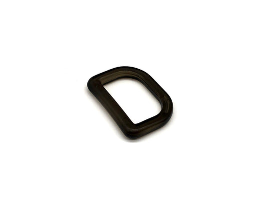 D-Ring 30 mm Schwarz Kunststoff