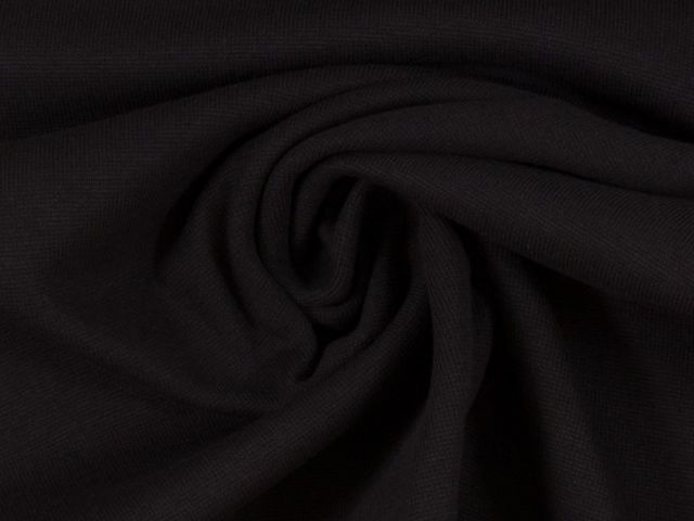 Bündchen Uni Schwarz 299