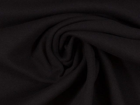 Bündchen Uni Schwarz 299