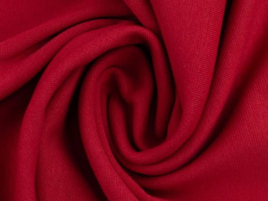 Bündchen Uni Kirschrot 338