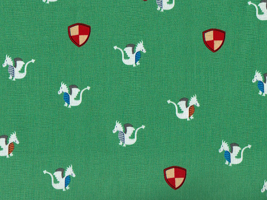 Kinderstoff Kleiner Drachenritter