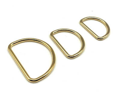 D-Ring 40 mm Metall Gold