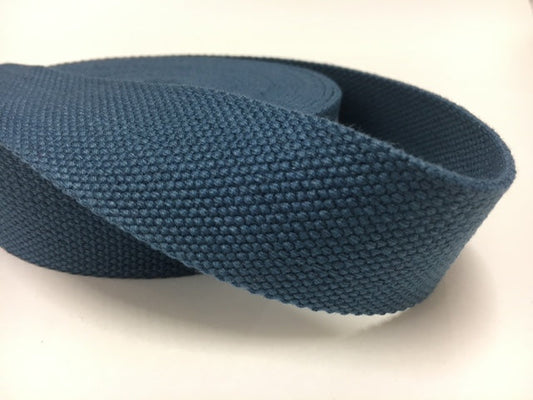 Gurtband Jeansblau Extrastark 38 mm