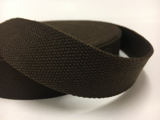 Gurtband Dunkelbraun Extrastark 38