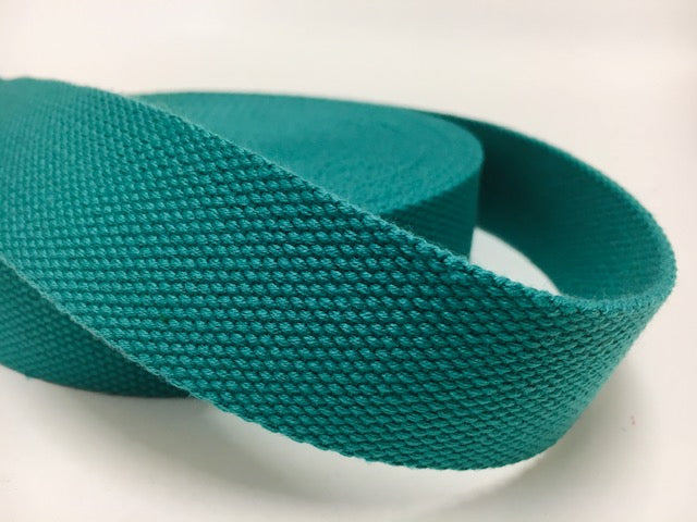 Gurtband Smaragdgrün Extrastark 32 mm