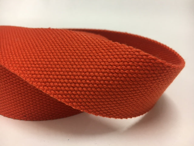 Gurtband Orange Extrastark 25 mm