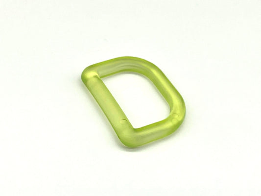 D-Ring 30 mm Grün Kunststoff