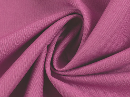 Baumwollstoff Heide Uni Altrosa