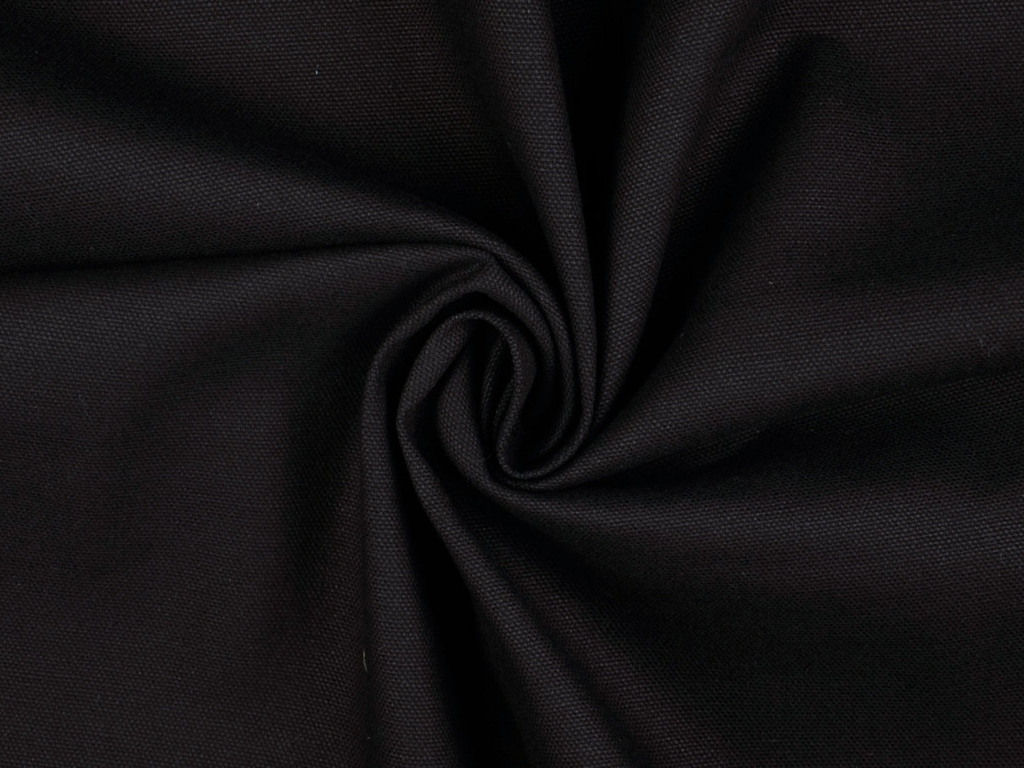 Dekostoff Uni Schwarz Calvin 299