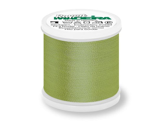 Madeira Rayon Stickgarn Pistazie