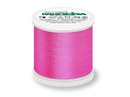 Madeira Rayon Stickgarn Hellpink