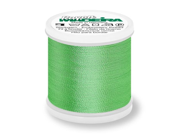 Madeira Rayon Stickgarn Maigrün