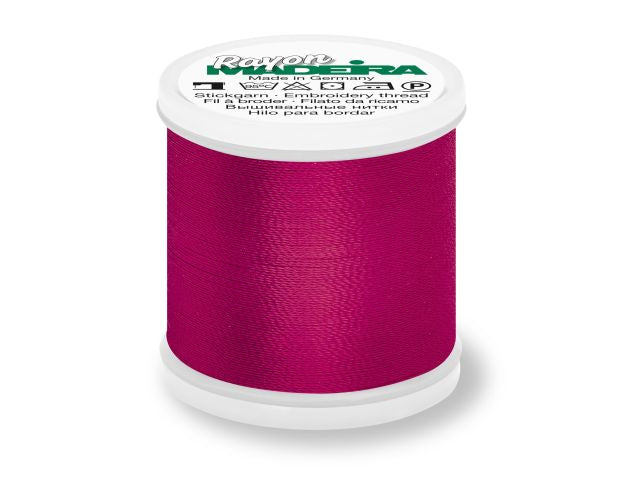 Madeira Rayon Stickgarn Himbeerrot