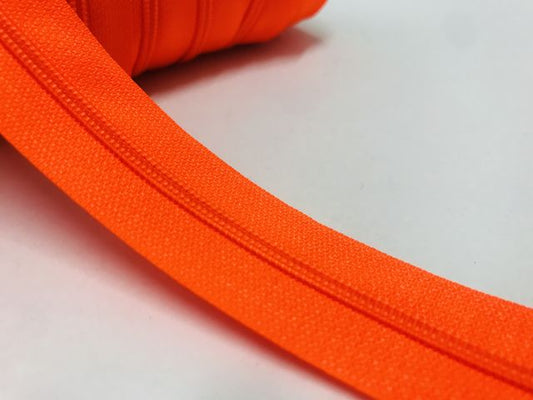 Endlosreißverschluss Neonorange