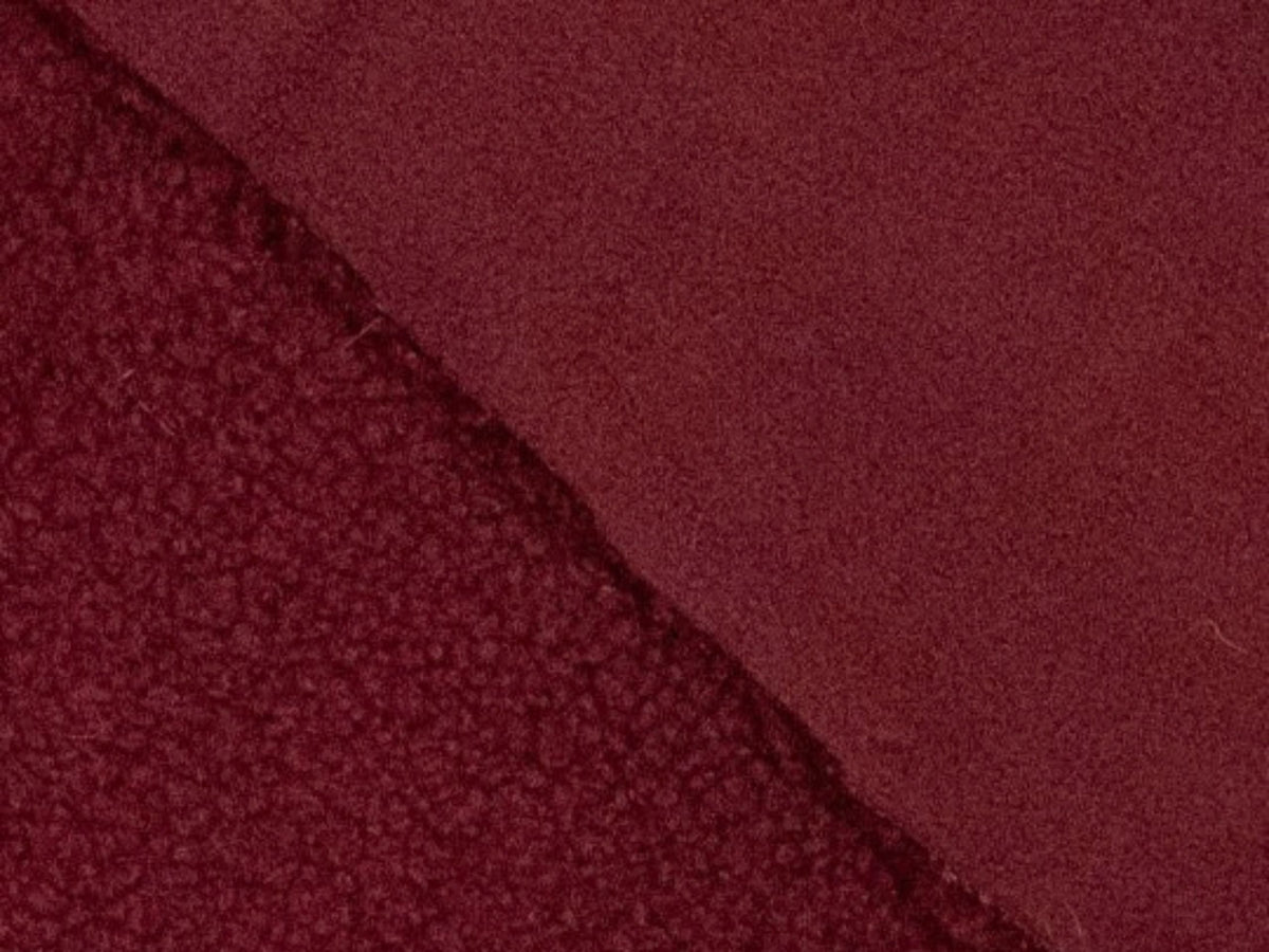 Teddy-Fleece Bordeaux Sheepskin