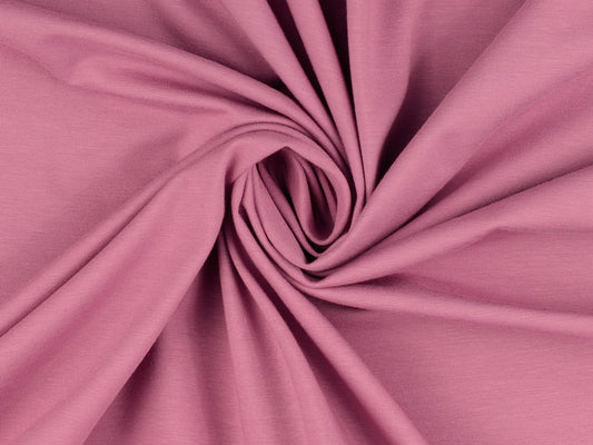 Bio-Baumwolljersey Uni Altrosa 3023