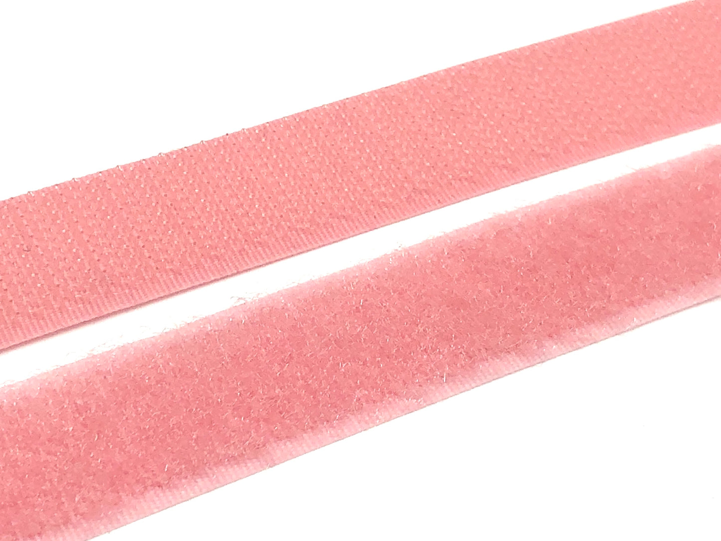 Klettverschluss 20 mm zum Aufnähen Rosa