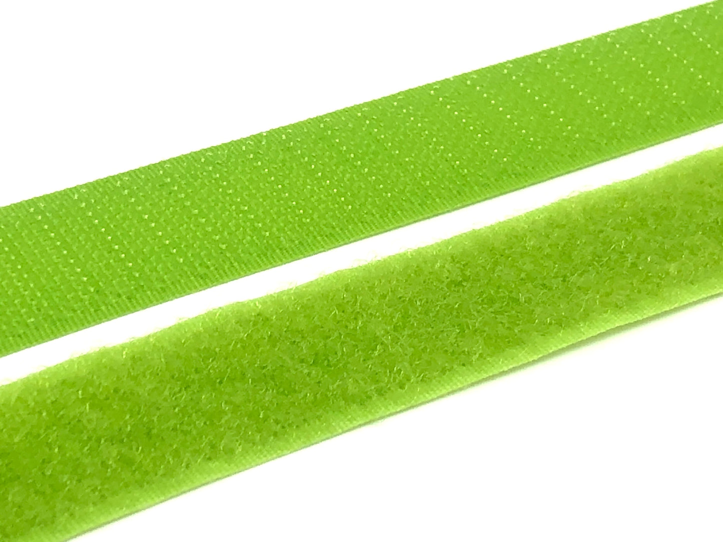 Klettverschluss 20 mm zum Aufnähen Grün