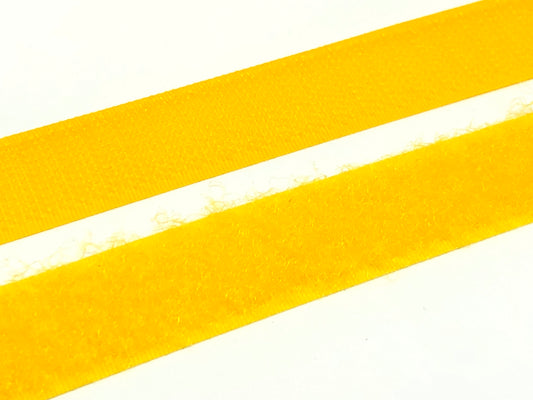 Klettverschluss 20 mm zum Aufnähen Gelb