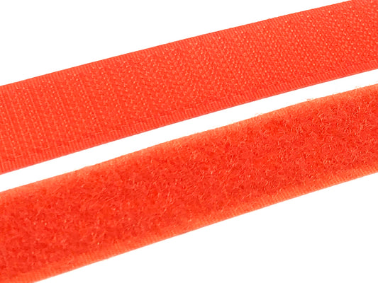 Klettverschluss zum Aufnähen Orange