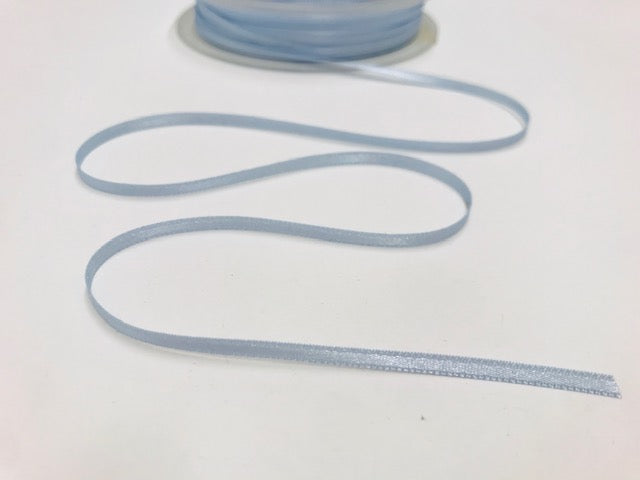 Satinband 3 mm Pastelblau 02