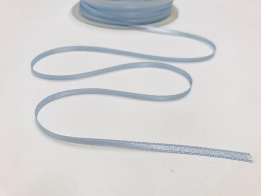 Satinband 3 mm Pastelblau 02