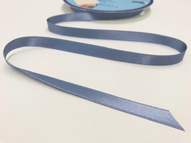 Satinband 10 mm Taubenblau 121