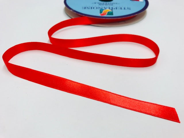 Satinband 10 mm Rot 08