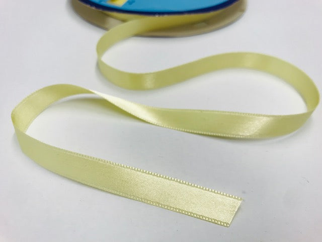 Satinband 10 mm Hellgelb 079