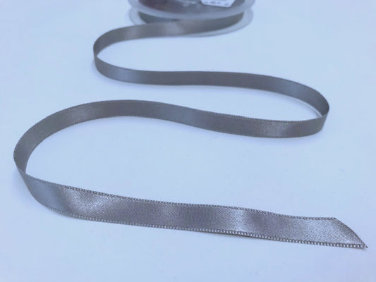 Satinband 10 mm Mittelgrau 033