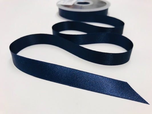 Satinband 15 mm Marineblau 023