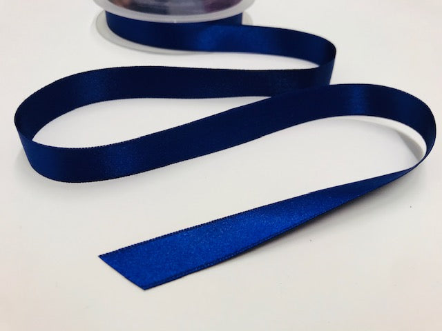Satinband 15 mm Blau 124